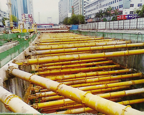中铁隧道局大连站前地下广场